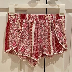 Live Love Dream Pink Lounge Shorts